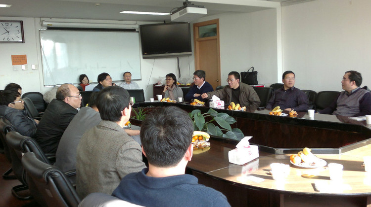 洪涛应邀出席中国林牧渔业经济学会茶话会