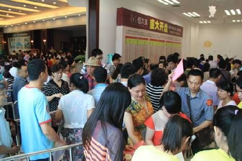 恒大“悦湖湾”开盘火爆,品质才是硬道理